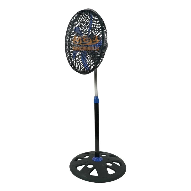 Cheap Metal Stand Fan Aluminum Fan Blade Wide Angle Oscillation Industrial fan