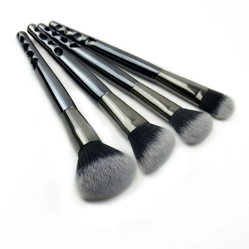 High quality JLY  professional cosmetic makeup brush 10pcs make up brushes set /makeup brushes custom logo