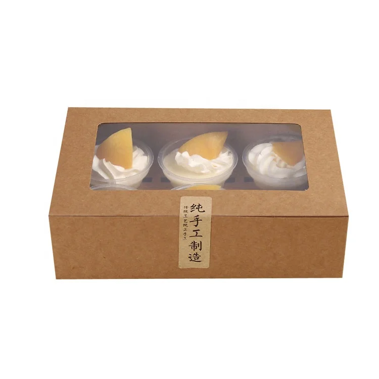 Customized Disposable Tart Carton Box for Christmas Cake Packaging Gold Foil Embossing West Point Specifications for Food Use