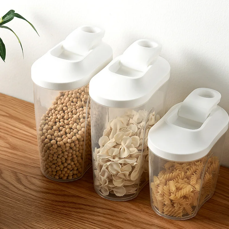 Kitchen Grain Finishing Storage Can Supplementary Food Milk Powder Snack Sealed Can Plastic Soybean Noodle retain freshness Can