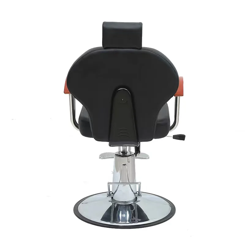 Beauty Barbershop Antique Salon Equipment and Furniture Hair Saloon Chairs Metal Barber Chair Leather Style Chair