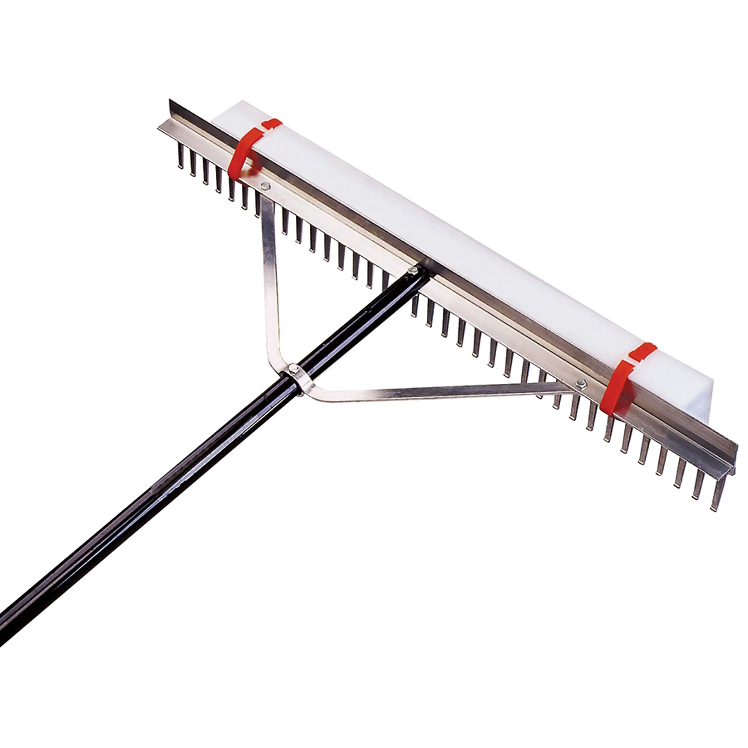 Adjustable Folding Leaves Rake for Quick Clean Up of Lawn and Yard