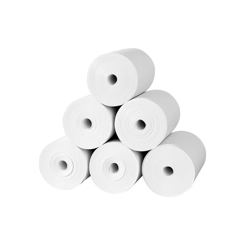 Термобумага с верхним покрытием в рулоне 50*30 70 80 термобумага для факса Jumbo Roll 55gsm