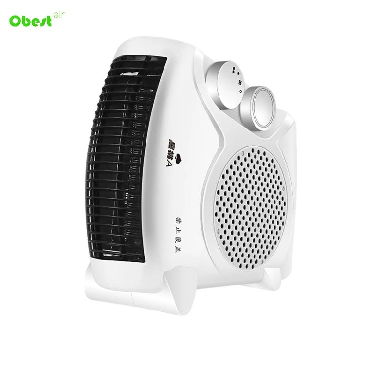 Portable 500-1000W Energy-saving Electric Fast Heating Warm Hand Small Air Conditioner Fan Heater with Three Gear
