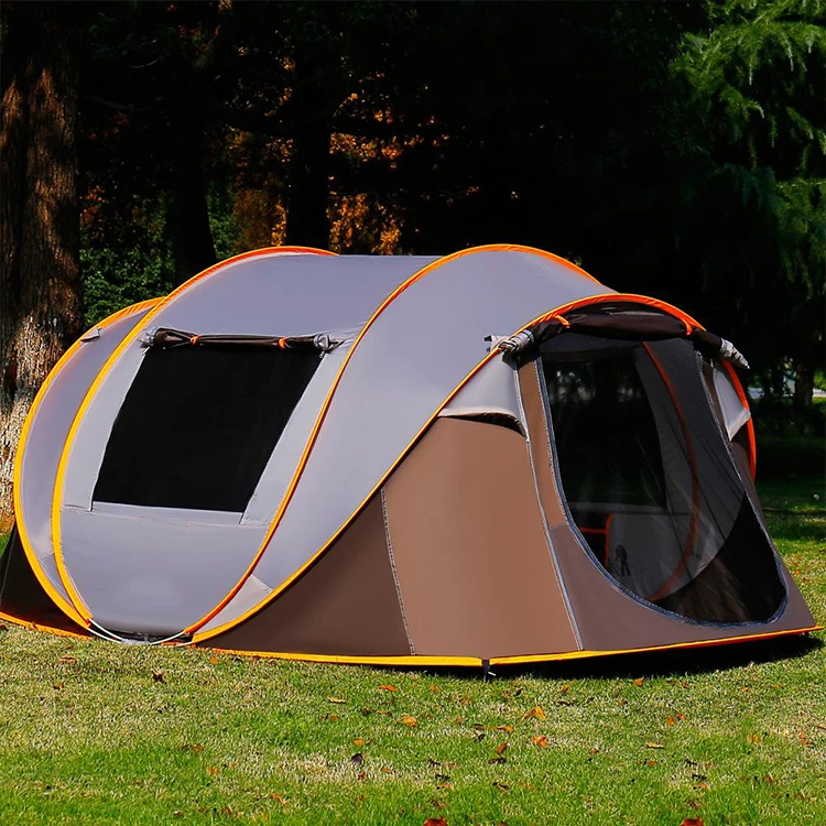 Automatic Pop-up Tent 3-4 Person Outdoor Instant Setup Tent 4 Season Waterproof Tent for Hiking Camping Travelling