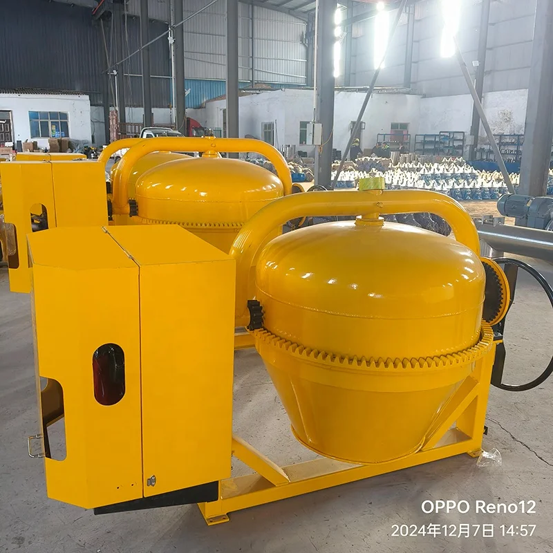 Small Concrete Mixers High Efficiency Mini Drum Cement Mixer Road Construction Mobile 500L Diesel Concrete Mixer
