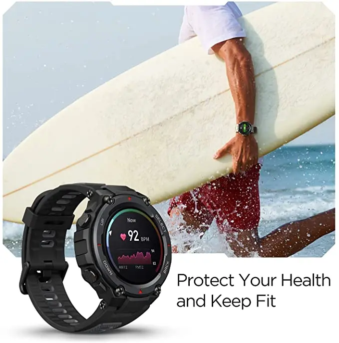 
New Original Amazfit Trex Pro Outdoor Smartwatch 100+ Sports 10 ATM 18-day Battery Life Swimming Smart Watch For iOS Phone 