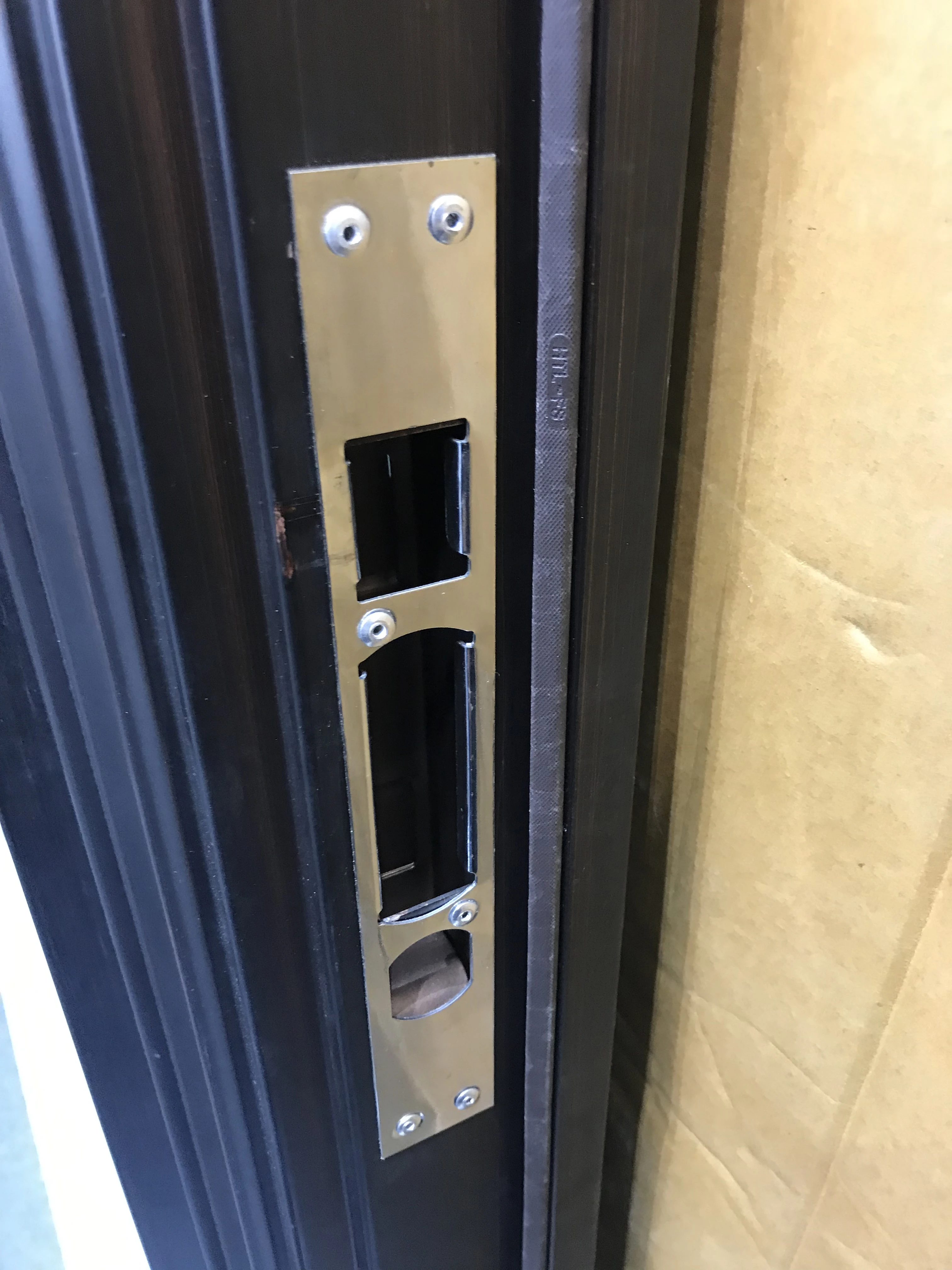 Hot Sale Asia Style Manufacture Interior Front Double Swing Copper Anti-theft Lock Handle Door for Houses