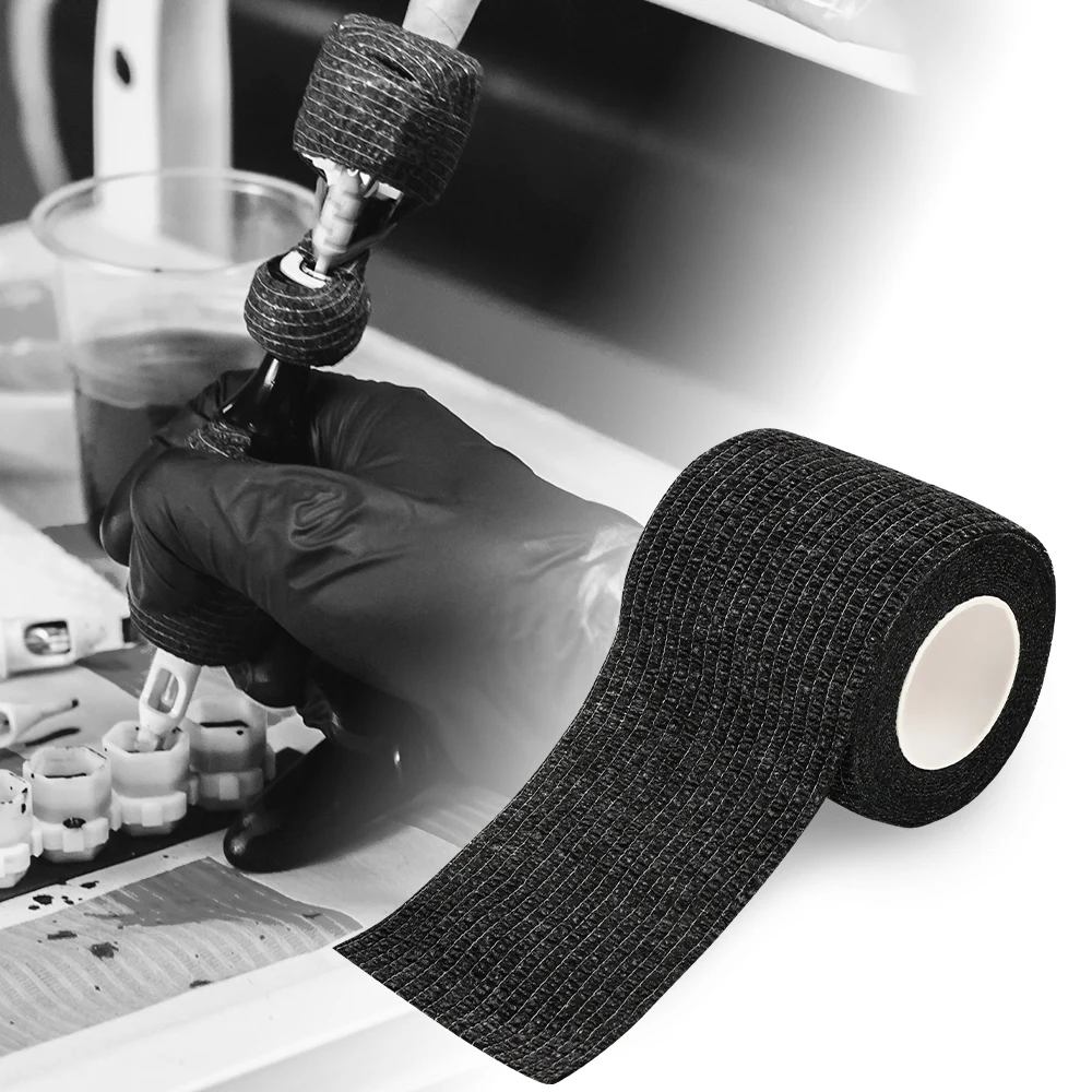 Wholesale Tattoo grip wrap cohesive Bandage disposable self adhesive bandage