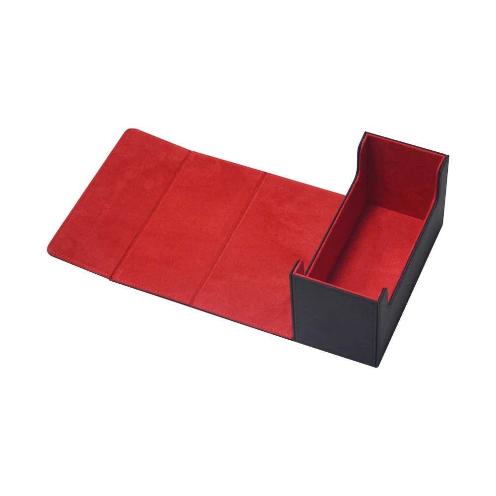 Bowen Waterproof PU Leather Storage Box, Box for MTG Toploader 35 PT Card Holder