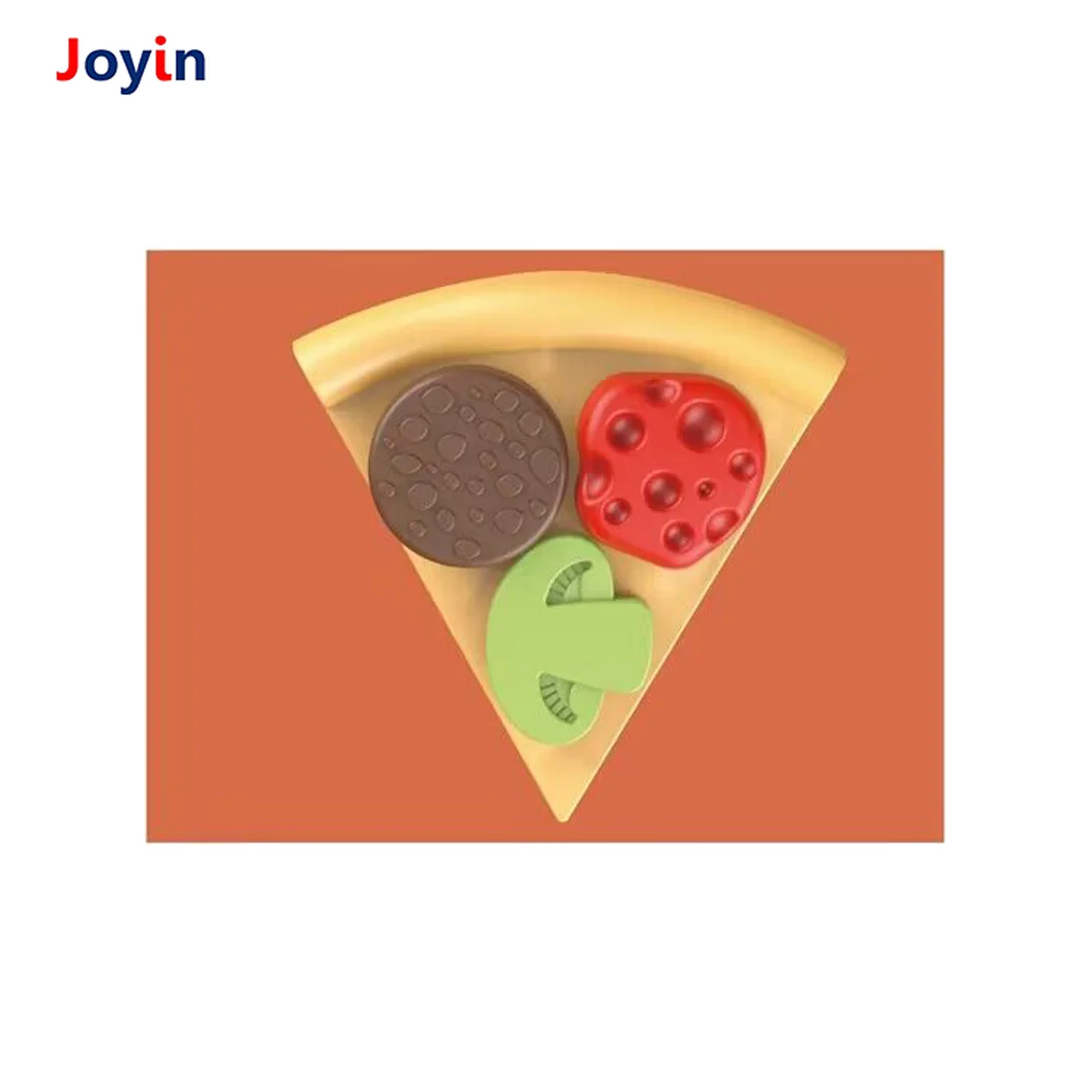 Pretend Play Pizza Set with Plates and Pizza Cutting Accessories for Kids Cooking Fun