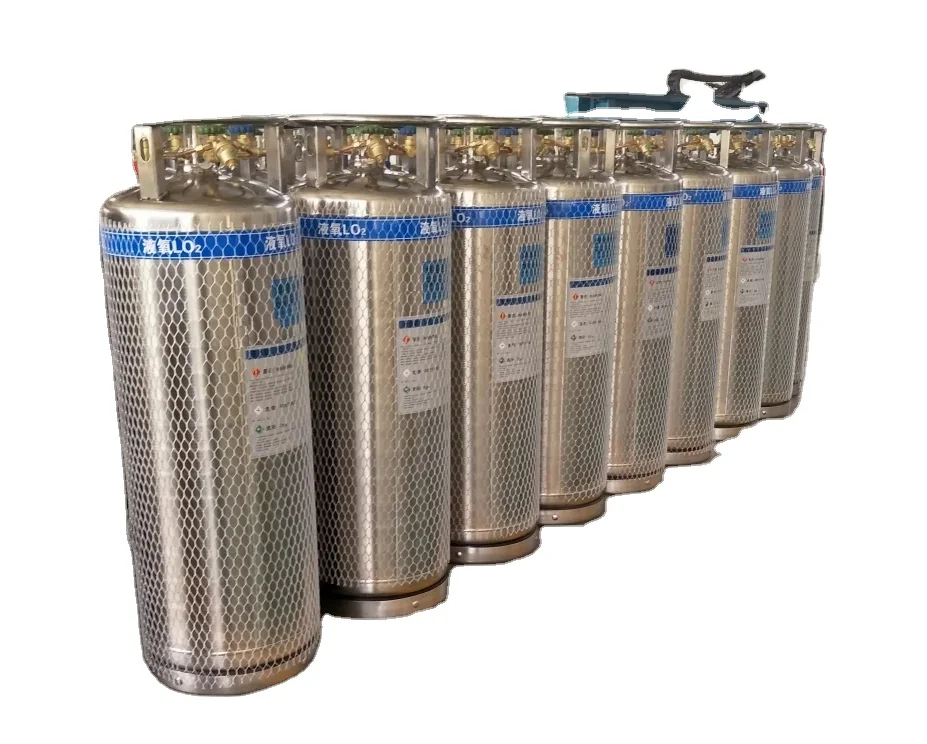 Cryognic  Dewar Tank Liquid Nitrogen Biological Storage Container biologic liquid nitrogen container195L 2Mpa