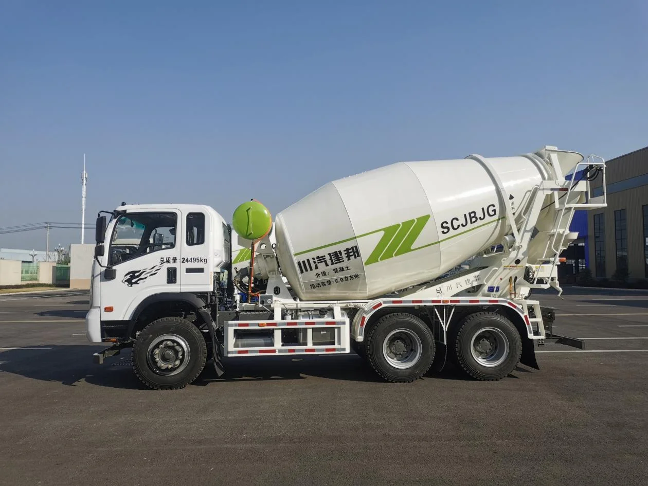 Sinotruk Mixer 6X4 concrete mixer 8m3 capacity 220 HP