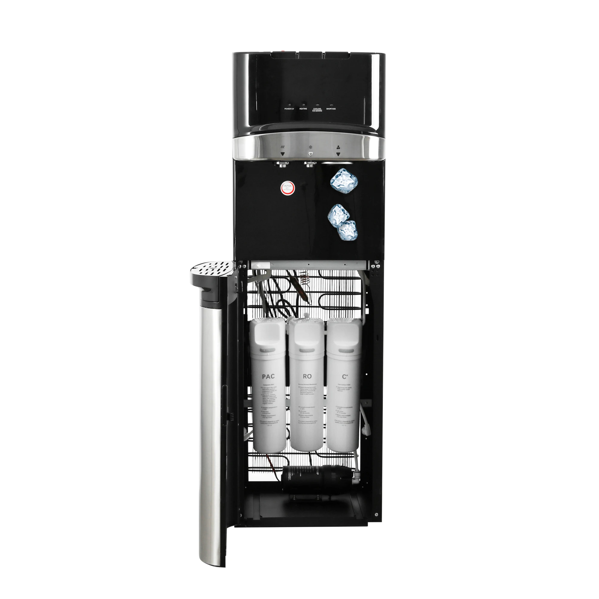 Wholesale price direct piping compressor cooling RO drinking office hot cold water dispenser stand