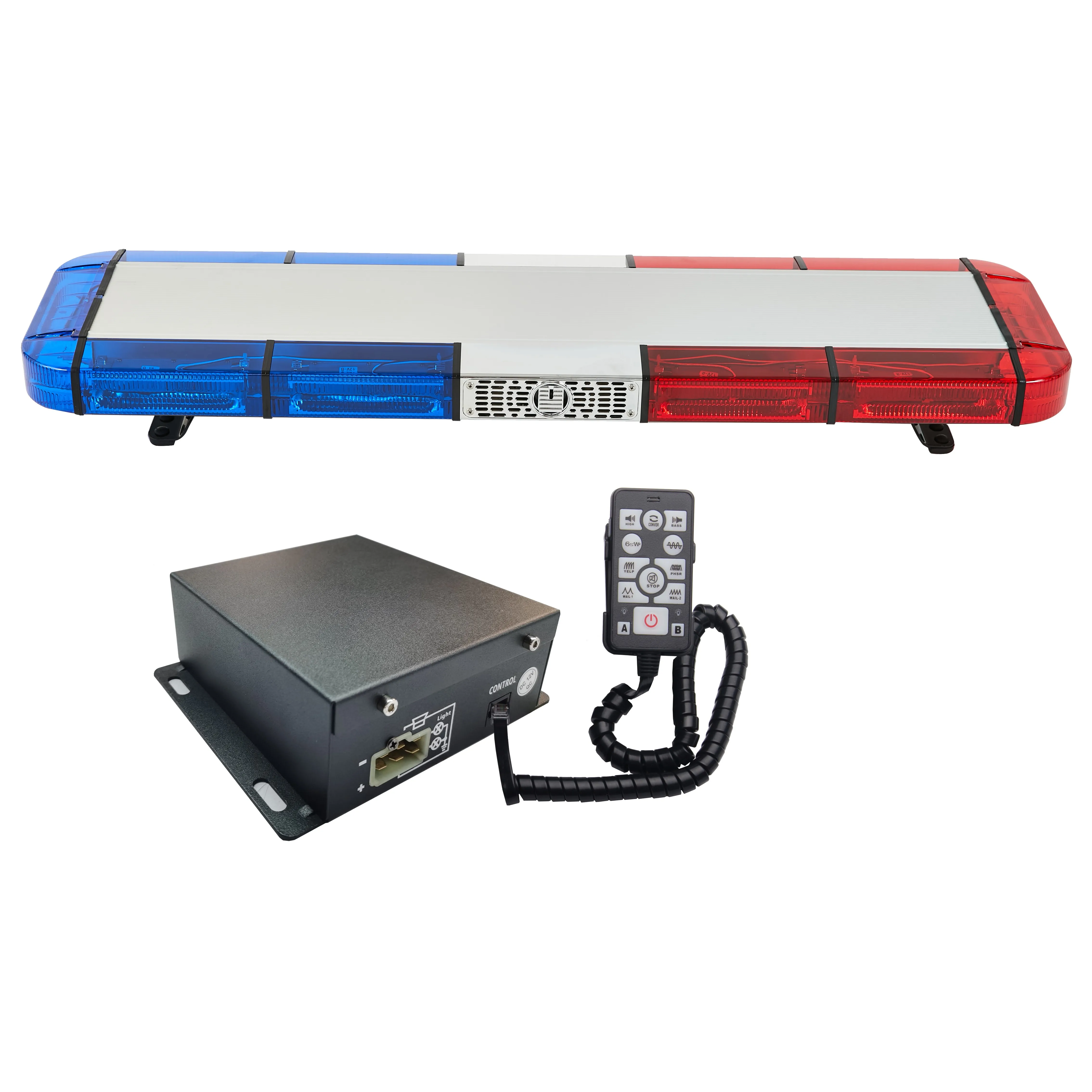 Hot Selling China Cop Car Using Sell In Set 60W Alarm Horn Inside Flashing Led Light