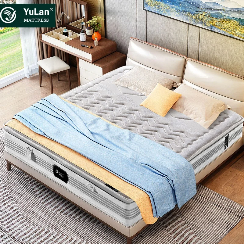 Fireproof Waterproof Fabric Natural Latex Foam Mattress Memory Foam Mattress Manufacturer