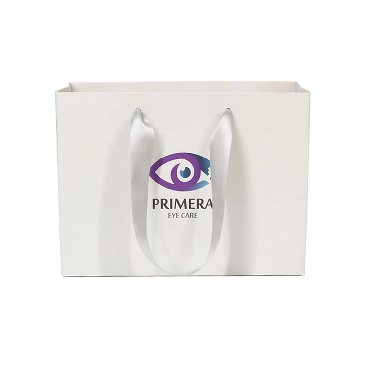 pink custom logo manufacturer wholesale lower price 250g white card retail boutique paper gift bags