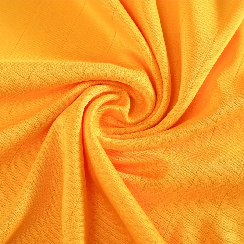 2023 New Model Blank Football Jersey High Quality Orange Soccer Uniform for Men and Women