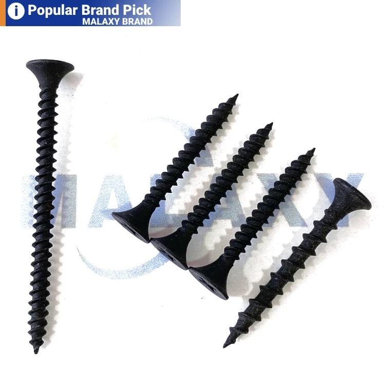 Anka Flat Phillips Bulge Head Phosphating Metric Black Drywall Screw With Lowest Price