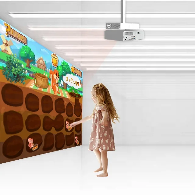3D интерактивный Настенный проектор мяч бассейн игра для детской площадки.