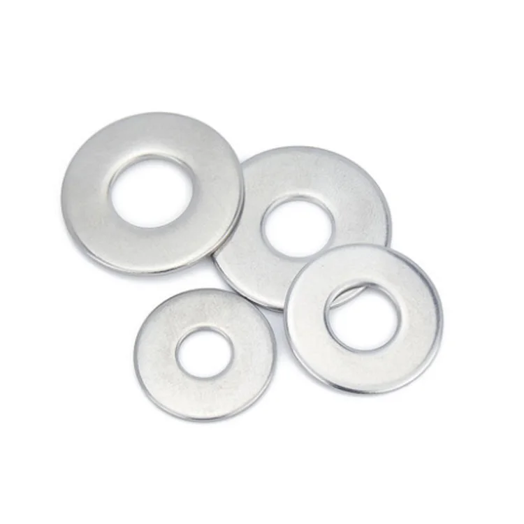 Mass Stock DIN125 DIN1440 Stainless Steel Flat Washer For Bolts Washers