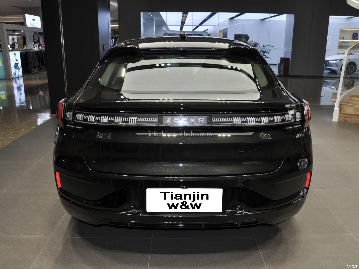 Zeekr 001 WE model eec l7e electric vehicle city car electric vehicles for adults 4 wheel