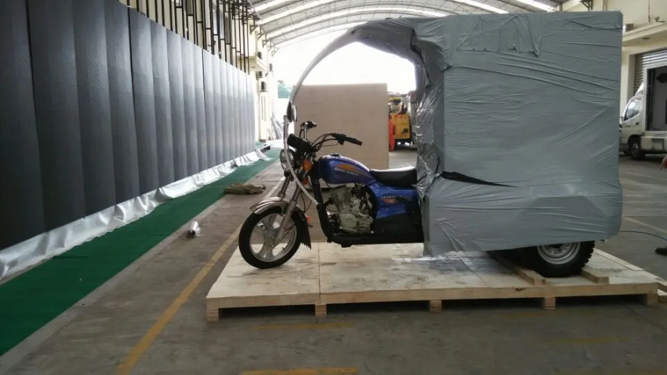 YEESO Electric Advertising Cargo Trike/Tricycles, running outdoor promoting