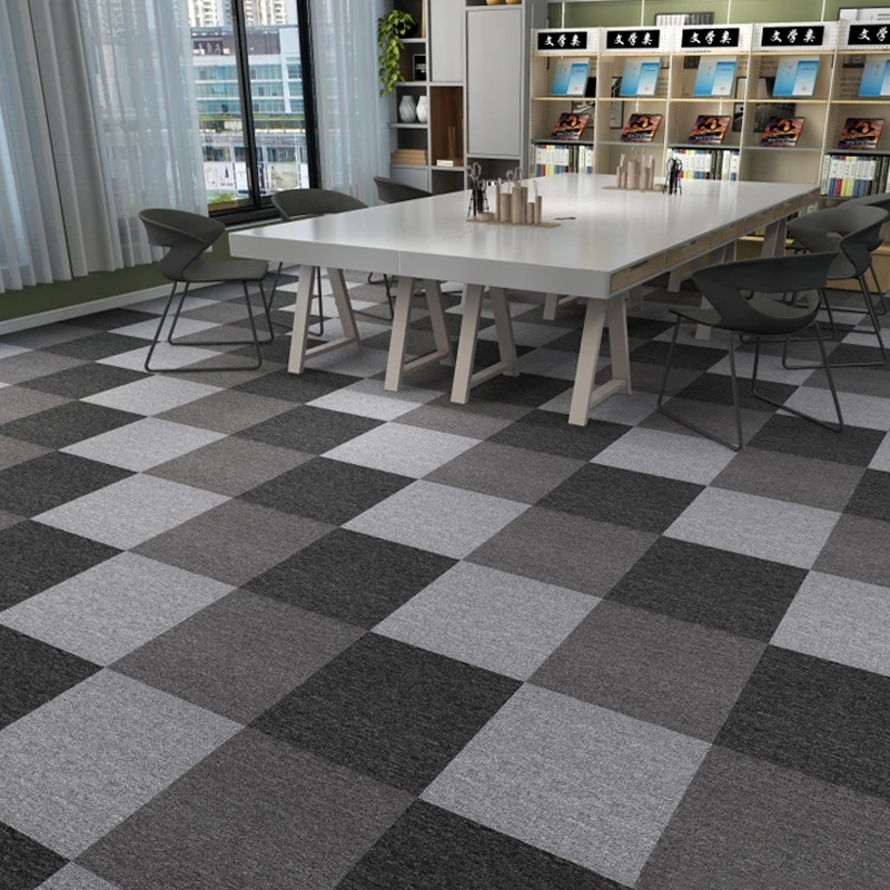 Carpet Suppliers Modern Designed Commercial PVC Backing Modular Office PP 50 x 50 carpet tiles