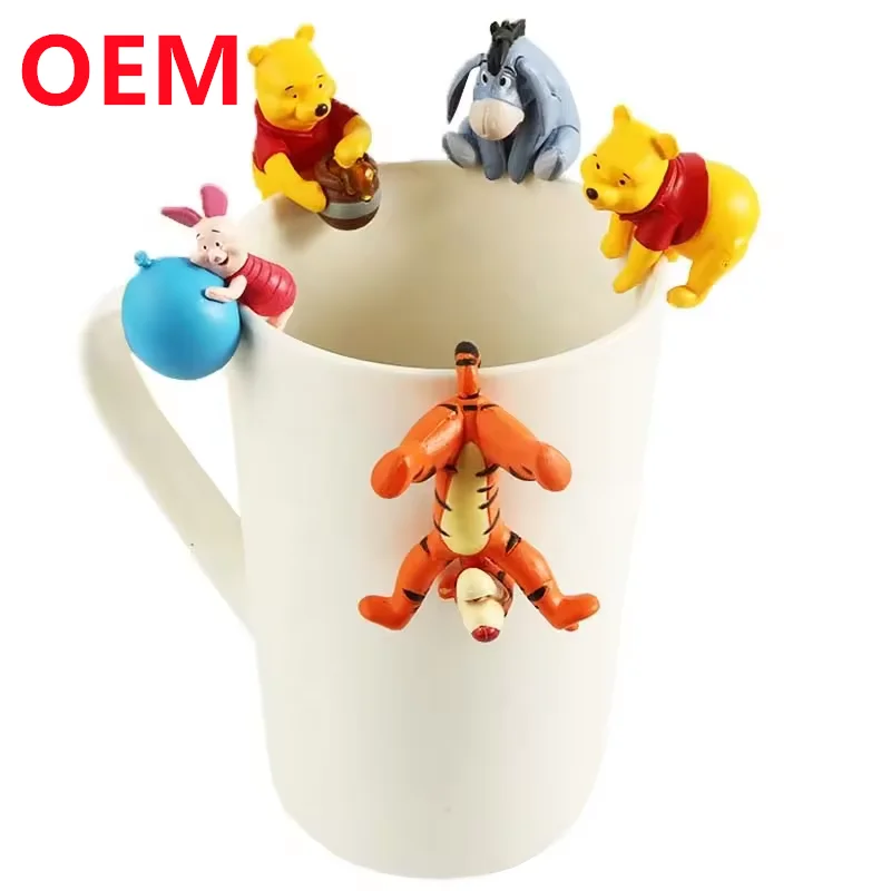 Custom PVC Mini Plastic Doll Vinyl Toy Maker custom Vinyl Doll For Cup custom action figure manufacture