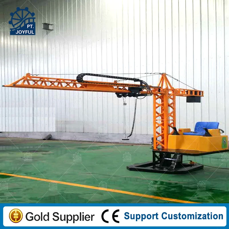Children Tower Crane Equipment Kids Tower Crane Fun Tower Crane