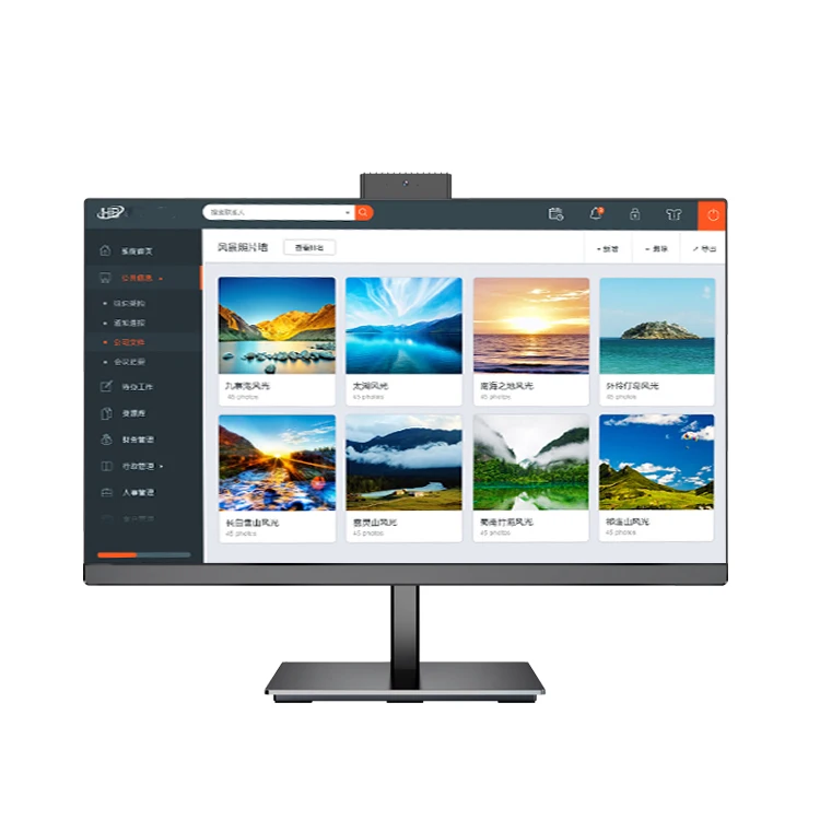 High Quality Core Cpu  I5 I7 AIO  Computer All In One Desktop Computer Gaming PC