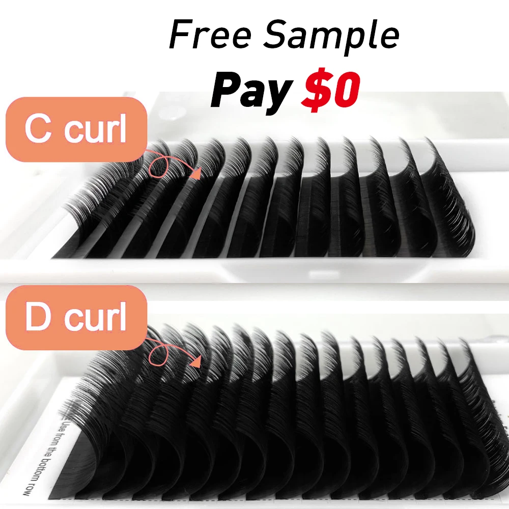 Lashextensions Individual Eyelash Extension Trays 3-Russian volume lash las extension supplies private label