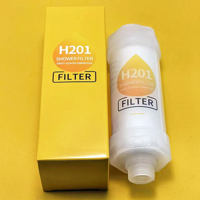 H201 Bathroom Fragrance Healthy Skin Shower Tap Water Purifier Vitamin C Portable Shower Filter