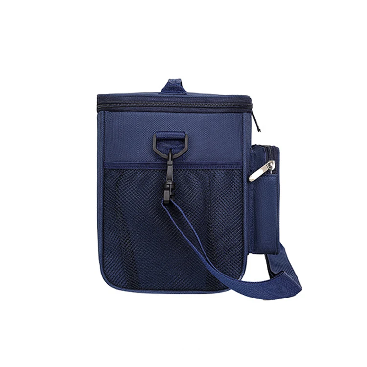 100% Eco Friendly Meal Cool Bag Thermal Food Delivery Custom Logo Picnic Cooler Lunch Beach Cooler Bag