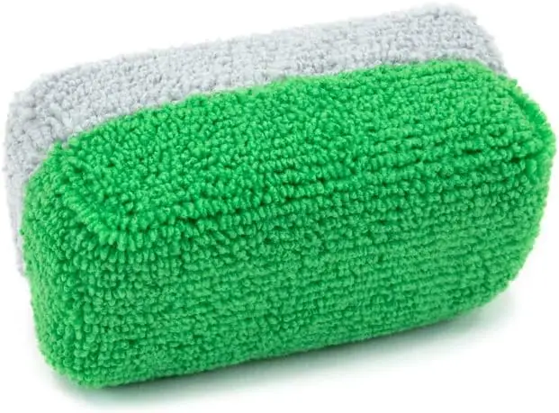 Microfiber Car Sponge Waxing Foam Pad Ceramic Coating Applicator  for Car