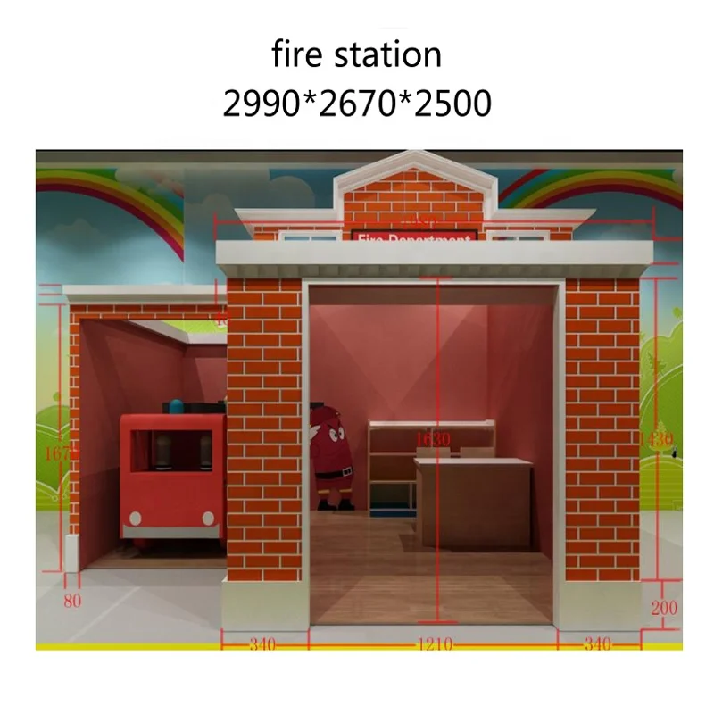 Большая удовольствие, мой город, крытая игровая площадка, игровой центр, комнатный ролевой детский игровой домик