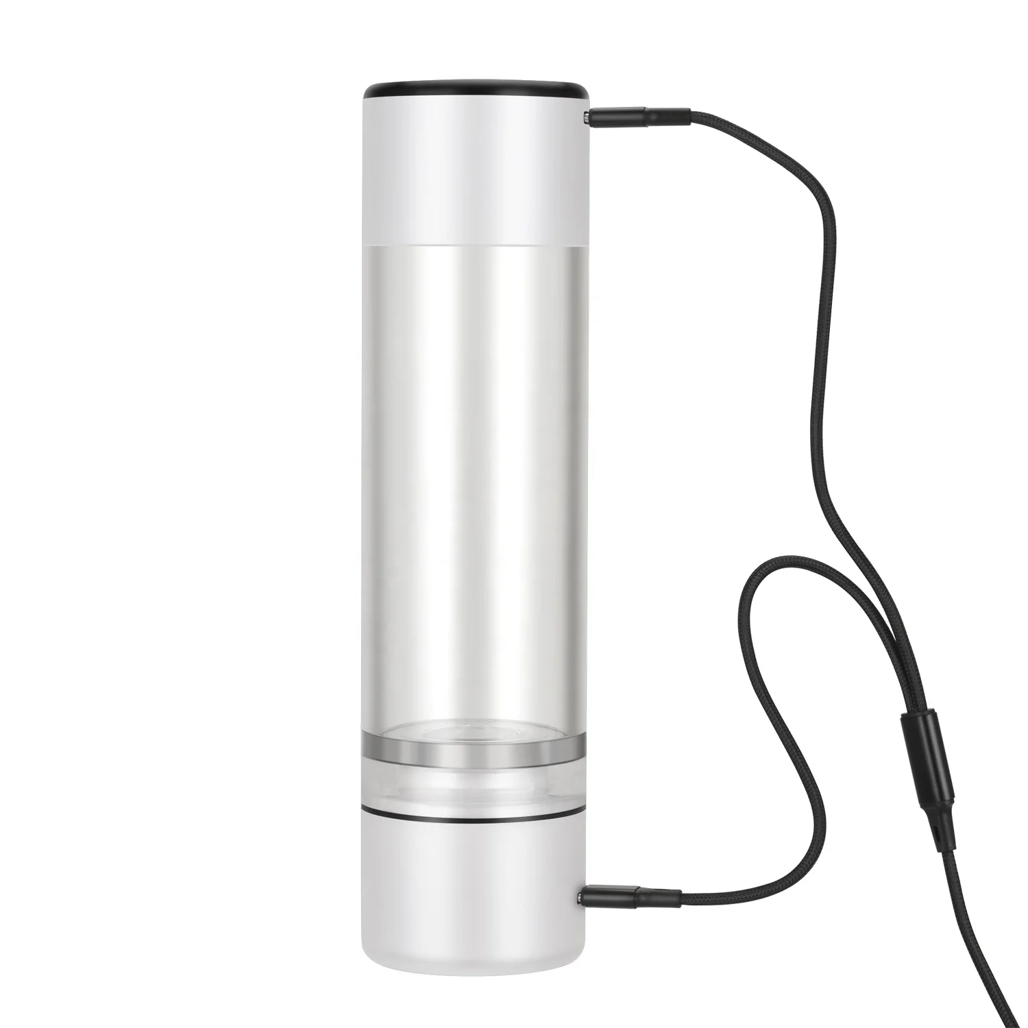 Quantum hydrogen healing water smart cup H2 generator portable mineral bottled hydrogen water facial sprayer mist N117 membrane