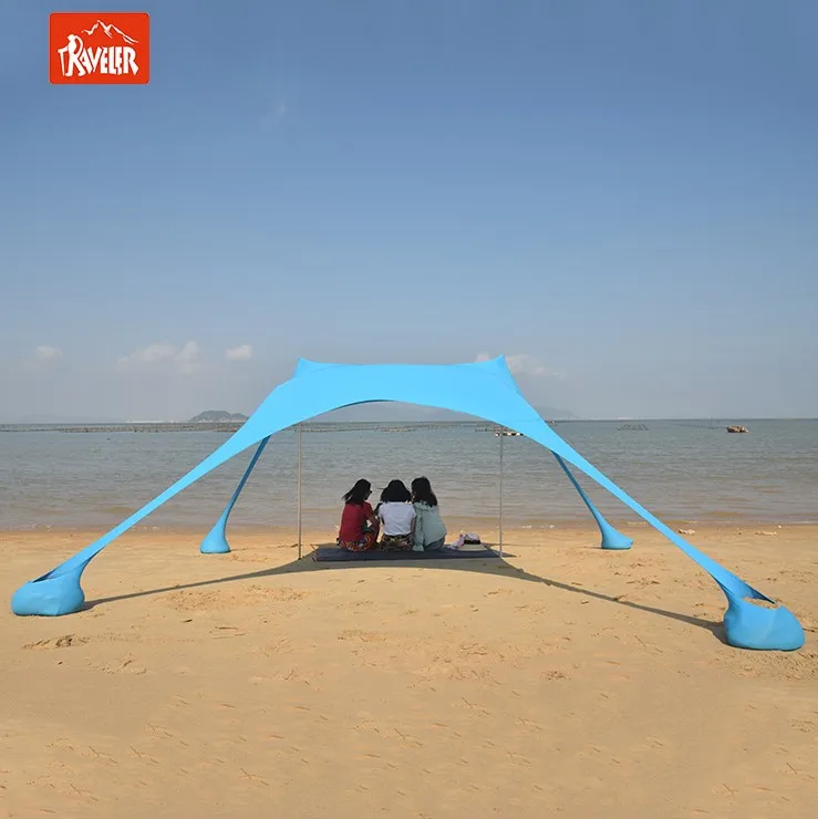 New Design Big Size Camping Shelters Large Canopy Beach Tent Pop Up Shade