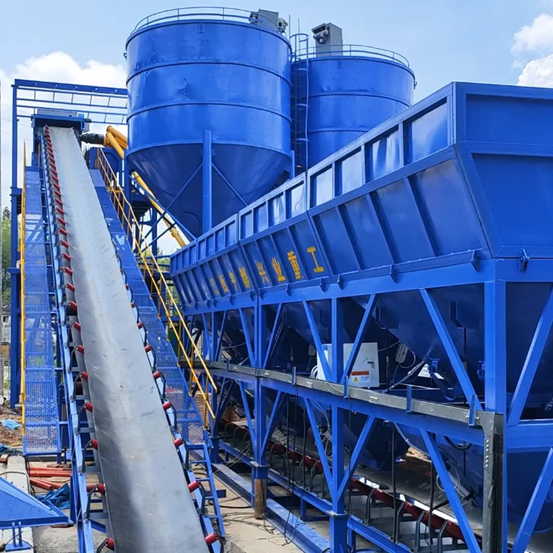 Factory Price List Electric Pole Manufacturing Concrete HZS120 Concrete Batching Plant Sale in Oman
