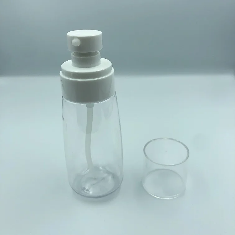 
Wholesale China manufacturer 100ml round cosmetic plastic mist body pump spray bottle for perfume 