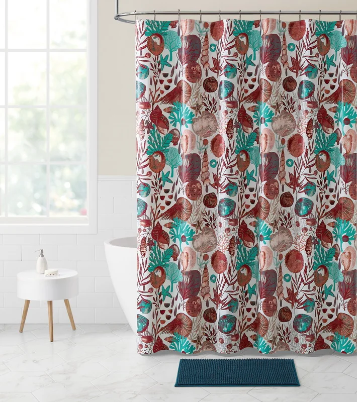 Eco Friendly Clear White Transparent Peva Shower Curtain Liner Lovely PEVA shower curtain