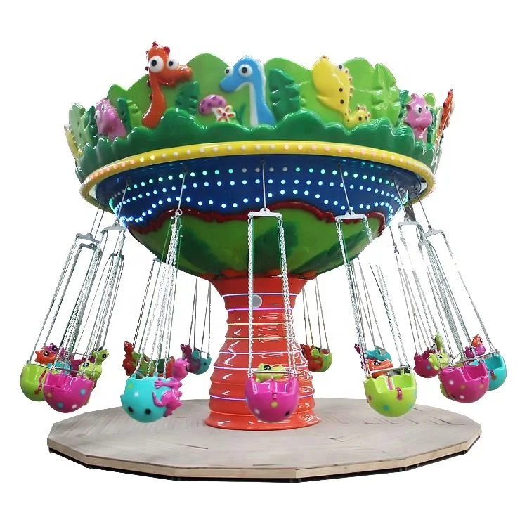 Kids Dreamy Entertainment Products Swing Carnival Amusement Park Rides 16 Seats Flying Chair
