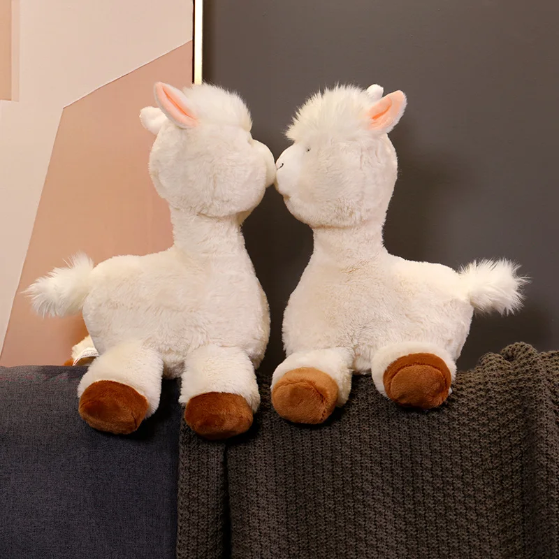 Factory Wholesale Alpaca Toy Cute Plush Alpaca Toy Stuffed Animal Soft Plushie