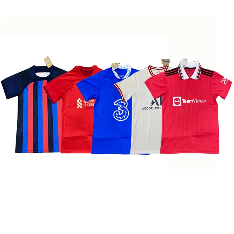 Manufacturer High quality custom  football jersey 2022  jersey soccer embroidery