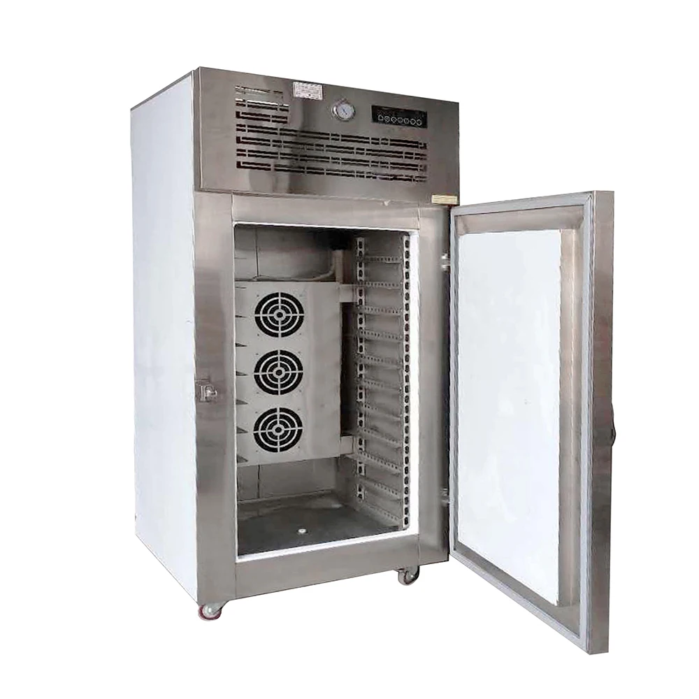 French Fries Quick Freezing Machine Poultry Cryogenic IQF Industrial Chiller Blast Freezer For Sale
