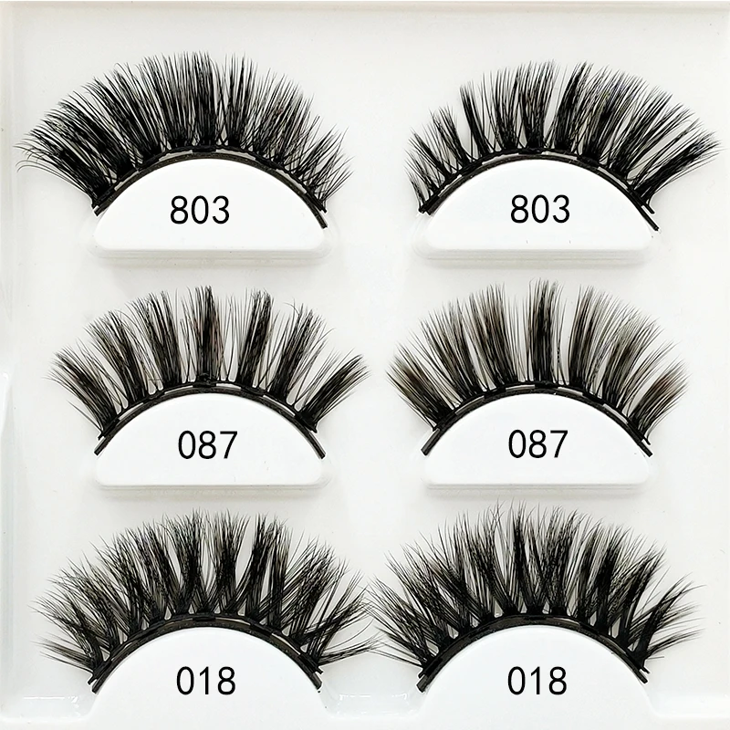 Natural 30+ Times False Eye Lashes False Magnetic Eyelashes
