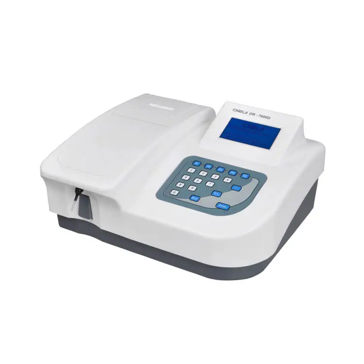 Hot Sale DR-7000D Laboratory Instrument Semi Auto Chemistry Analyzer China 200 Testing Programs , 3000 Testing Results DIRUI