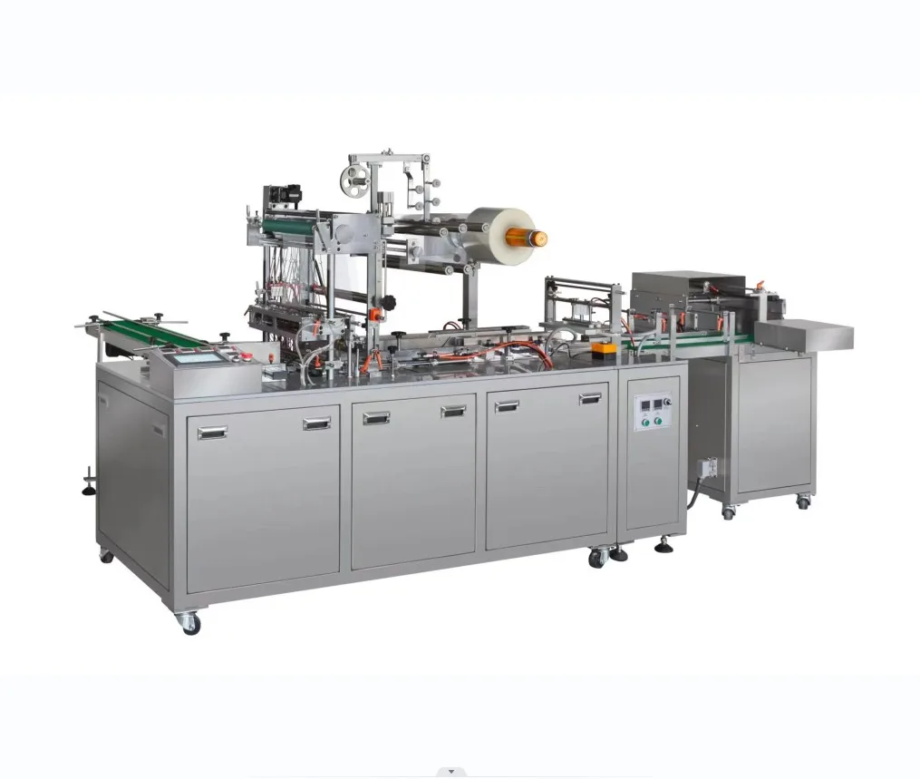 Card cellophane wrapping machine perfume box cellophane BOPP film wrapper machine