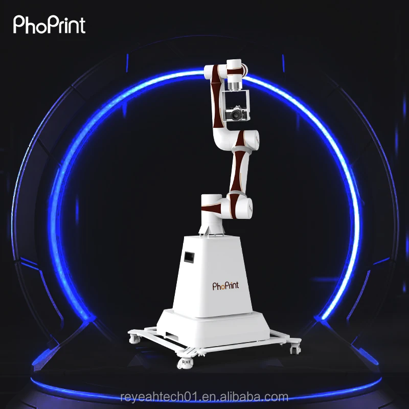 Новейшая фотокамера Cobot Robot Arm 6 оси совместная фотобудка Glambot