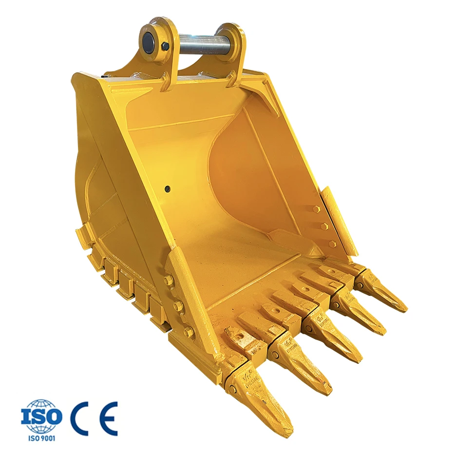 Medium PC200 KX040 Excavator Standard Buckets 0.4 m3 0.8 m3 Rock Bucket for Backhoe Loader